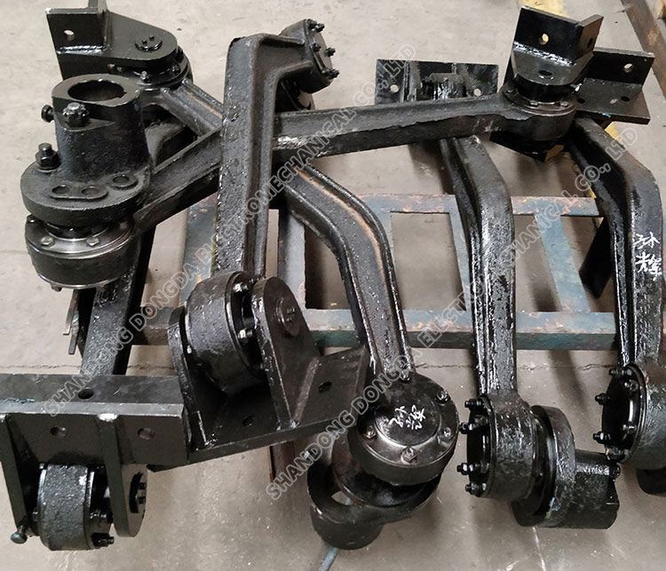 Crank connecting rod device