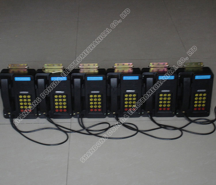 Type KTH18 intrinsically safe automatic telephone