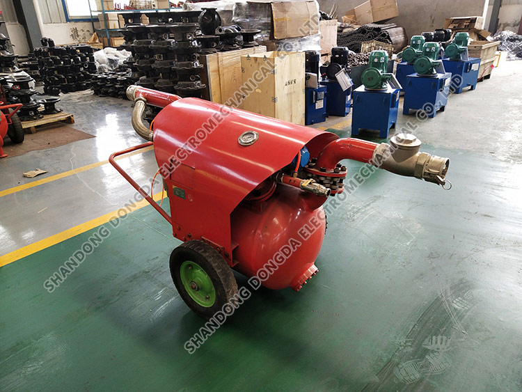 QYF25-15 pneumatic desilting and sewage pump