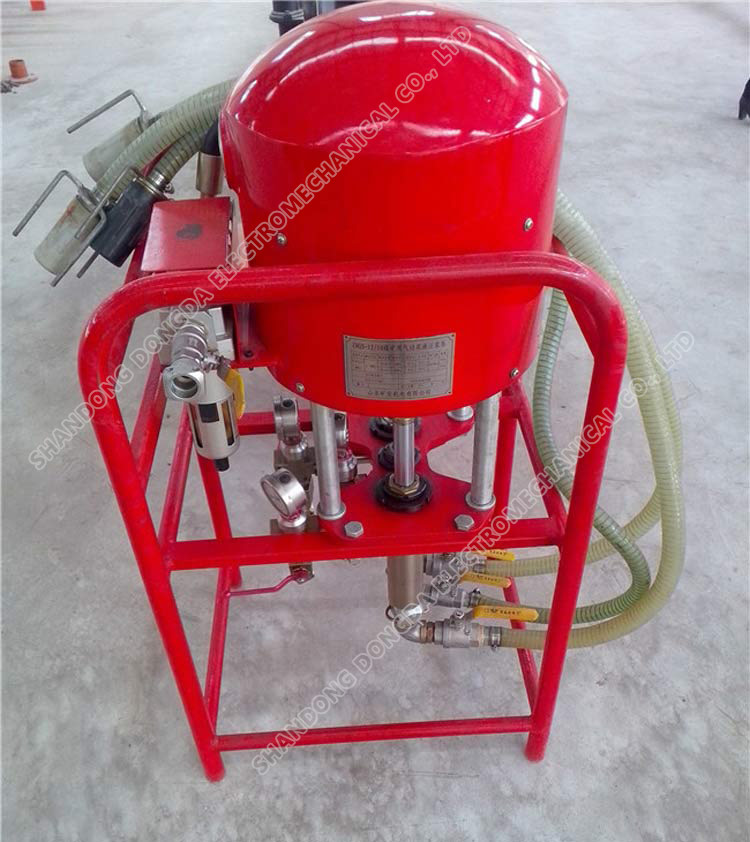 3ZBQS12/10 pneumatic double liquid grouting pump for coal mine